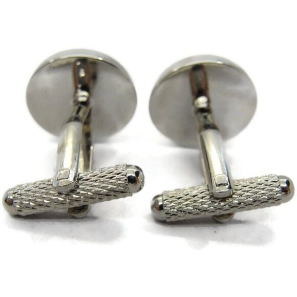 Cuff-Daddy Cufflinks Speedometer Fuel Gauge Silver Tone In Original Box - Picture 5 of 16